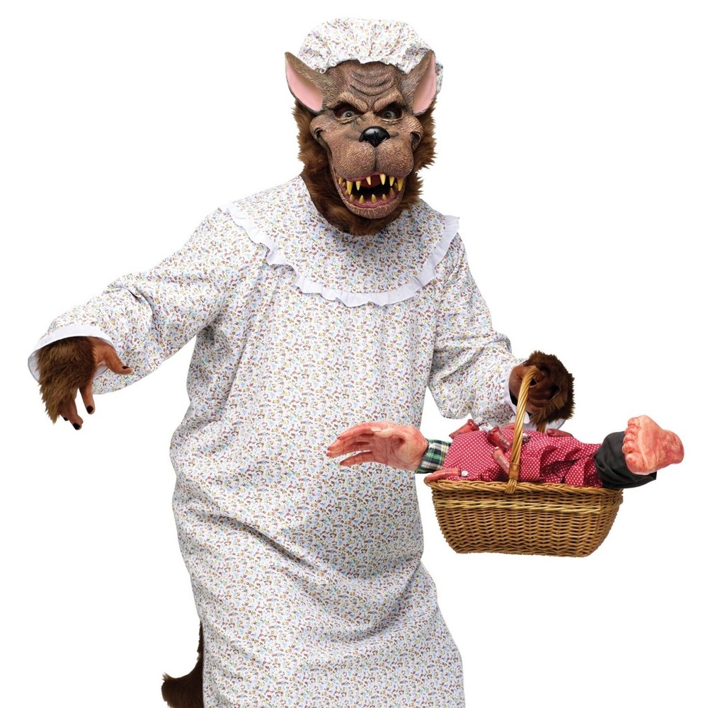 BIG BAD GRANNY WOLF & HAIRY WEREWOLF FEET